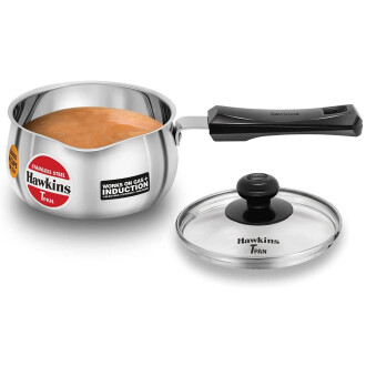 Hawkins SST10G Saucepan With Glass Lid