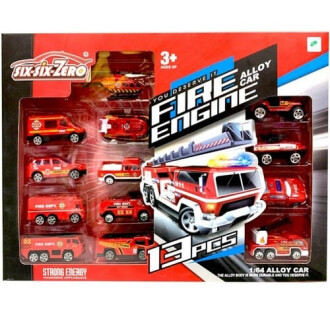 Fire Enginge Alloy Car Set 13pcs (4020)