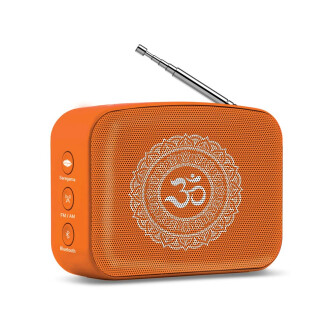 Saregama Carvaan Mini 2.0 Bhakti- Music Player with Bluetooth/FM/AM/AUX (Orange)