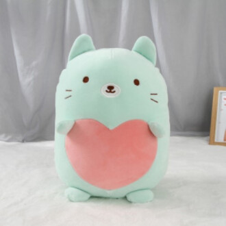 XimiVogue Blue Plush Blue Hugging Cat