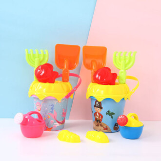 XimiVogue Multi Bucket Beach Toy Set (7 Pcs)(2004)