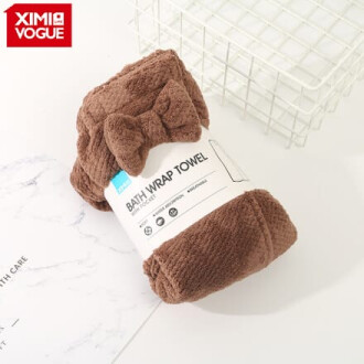 XimiVogue Bath Wrap Towel with Pocket