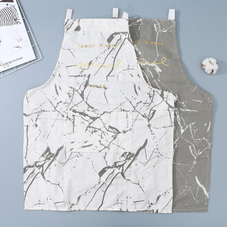 XimiVogue Nordic Marble Print Apron