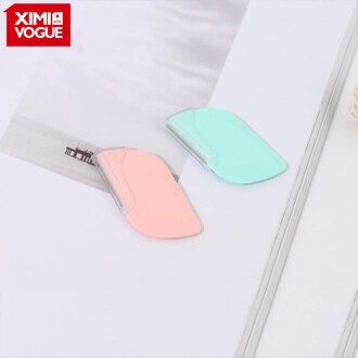 XimiVogue Pink/Green Creatively Shaped Eyebrow Razor (2 Pcs)