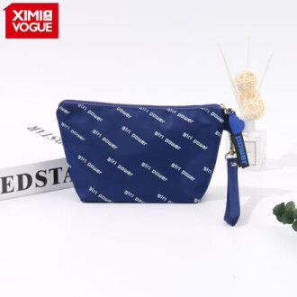 XimiVogue Vogue Letters Print Trapezoidal Makeup Bag