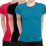 Cotton Round Neck Tshirt (Pack of 3)