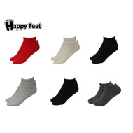 Pack of 6 Pairs of Cotton Ankle Socks For Women (2035)