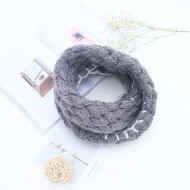 Ximi Vogue Grey Winter Scarf For Women