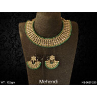 Mehendi police neckless
