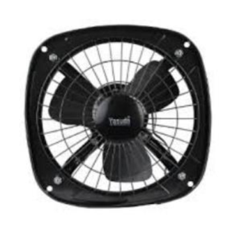 Yasuda YS-EW06 - 6" inch Exhaust Fan (Golden Black Color)