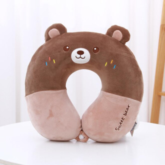XimiVogue Cute Bear Memory Foam U-shaped Pillow