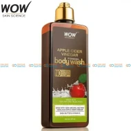 WOW Skin Science Apple Cider Vinegar Foaming Body Wash - No Parabens, Sulphate, Silicones & Color -(250ml)
