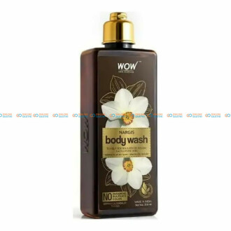 WOW Skin Science Nargis Body Wash - Soften & Revive Skin - for All Skin Types - No Parabens, Sulphate & Color - (250ml)
