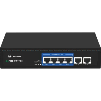 JVS-S06-4P-65W 4 Port PoE Network Switch