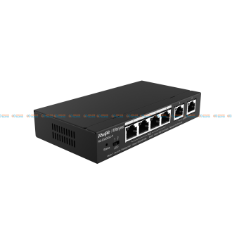 RG-ES206GC-P 6-Port Gigabit Smart Cloud Managed PoE Switch