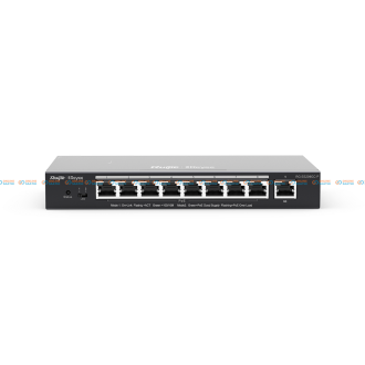 RG-ES209GC-P 9-Port Gigabit Smart Cloud Managed PoE Switch