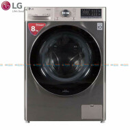 LG Washing Machine 8.0 KG - AI DD Motor Series - FV1408S4VN Free Ariel Detergent Powder - 6KG