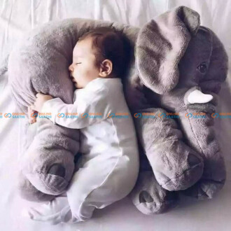 Baby Kids Soft Toy Elephant Pillow Fiber