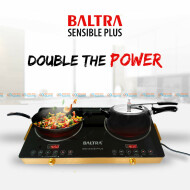 Baltra BIC 126 Sensible + 2 burner Infrared Cooktop