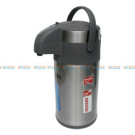 Grey/Silver Baltra Steel Vacuum Air Pot 4L (Tora BSL 289)