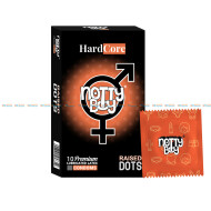 NottyBoy HardCore Raised Bigger Dots Condoms (Pack of 10)