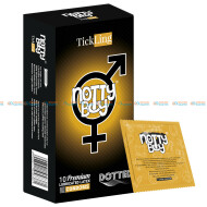 NottyBoy TickLing 1500 Dots Super Dotted Condoms (Pack of 10)