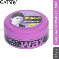 Gatsby Wax 75GM- ULTIMATE&SHAGGY (PINK)