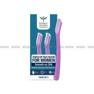 Bombay Shaving Company Touch Up Face Razor for Women (Pack of 2)