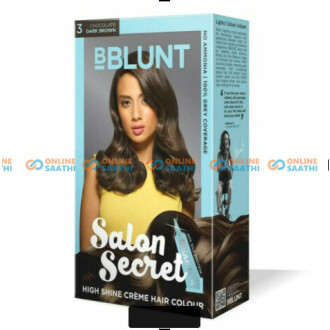 Bblunt Salon Secret High Shine Crème Hair Colour Chocolate Dark Brown 108 g