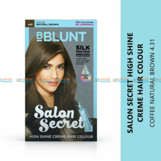 Bblunt Salon Secret High Shine Crème Hair Colour Coffee Natural Brown 108 g