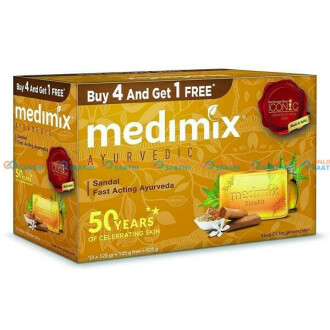Medimix Sandal Soap 125gm 4+1 (5pcs)