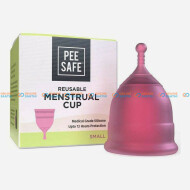Pee Safe Reusable Menstrual Cup with Medical Grade Silcone for Women small